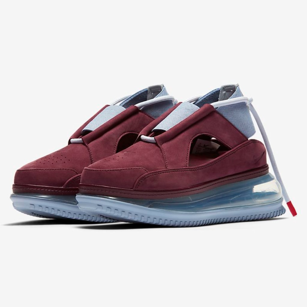Nib Nike Air Maxff720 Night Maroon Sneaker/Mule